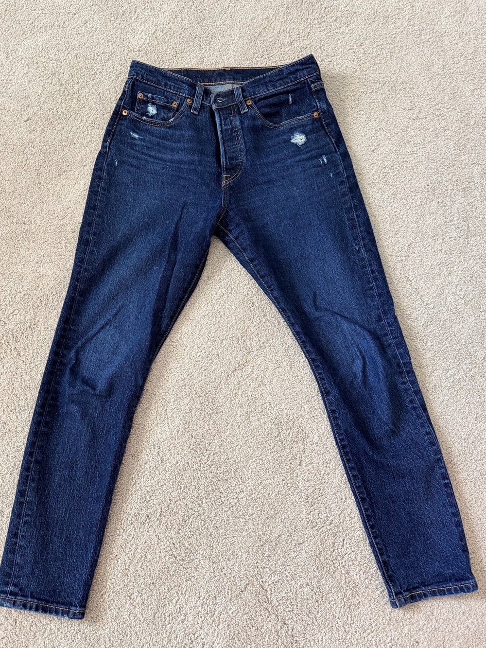 Levi's High Rise Skinny Ankle Jeans